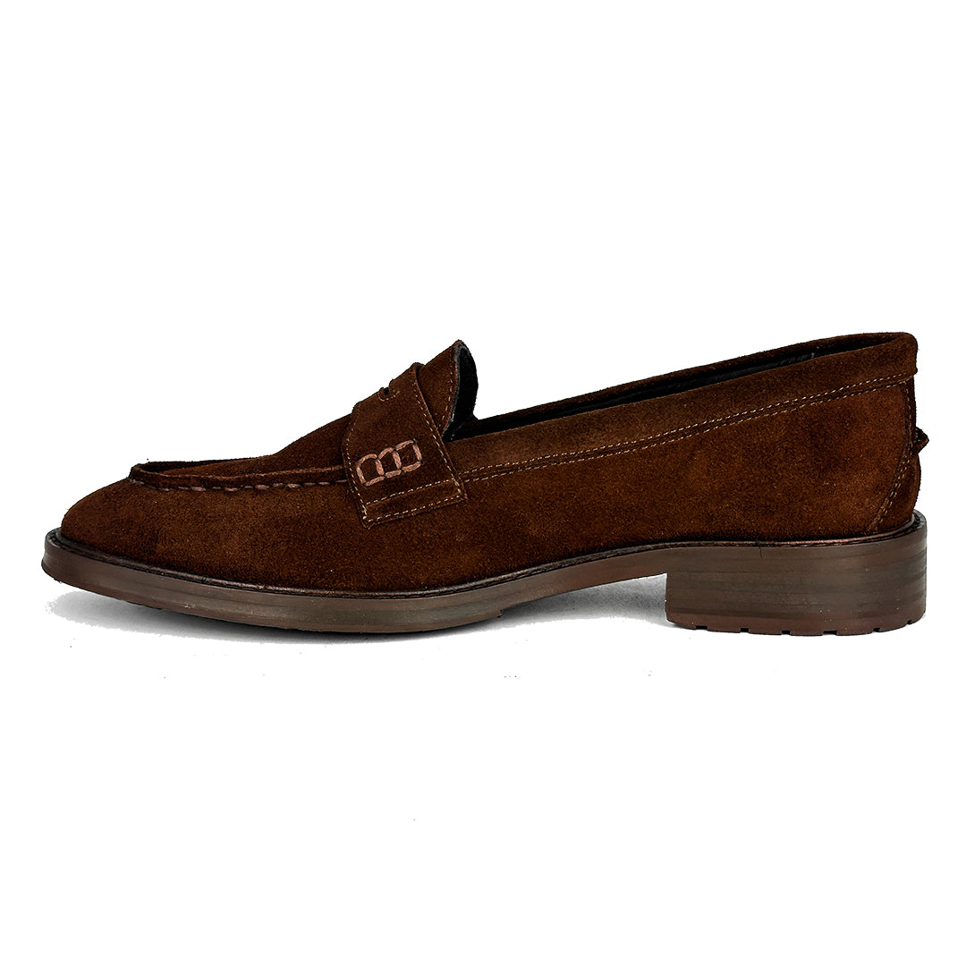 BROWN SUEDE MICHAEL TRACK