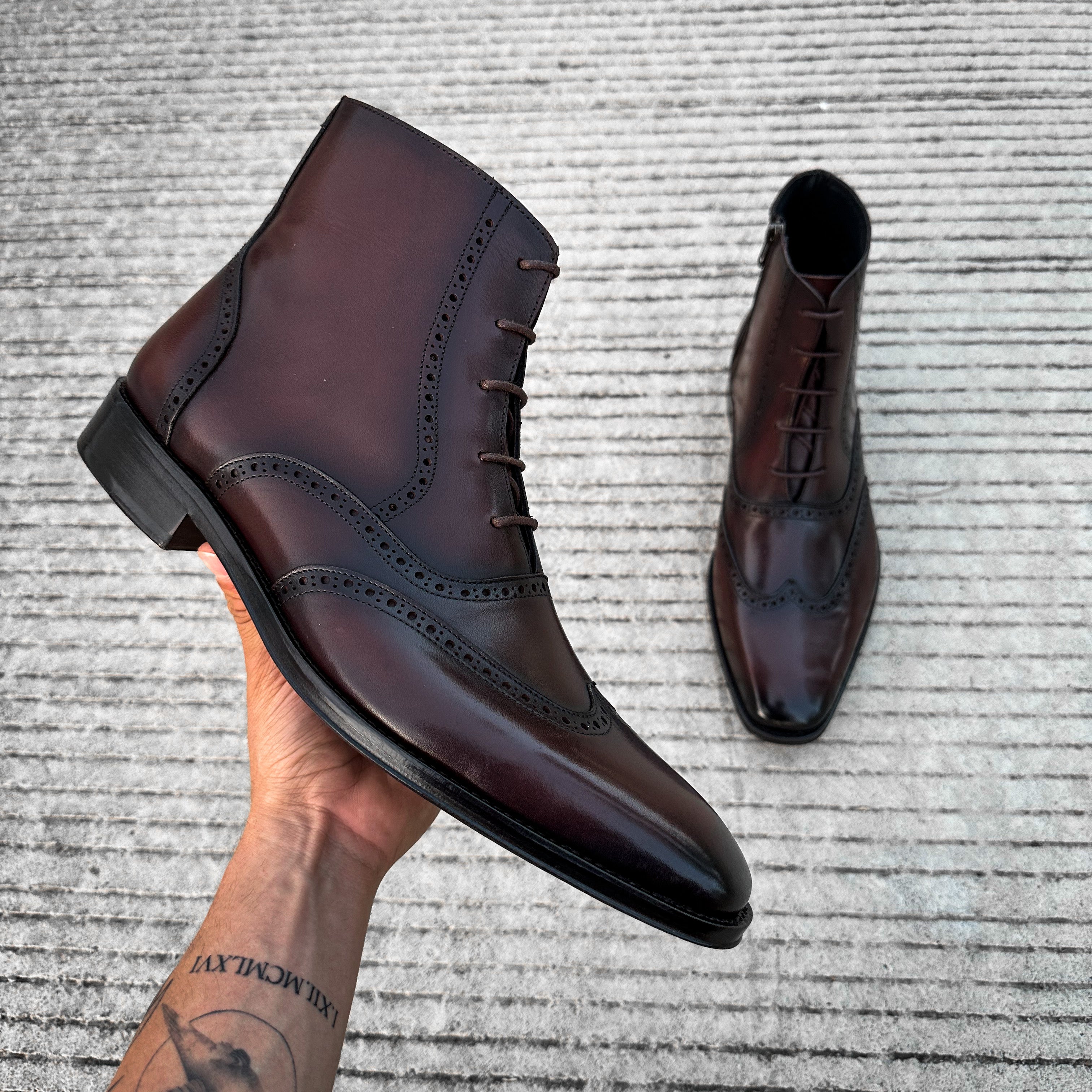 BROWN CHARLES BOOTS