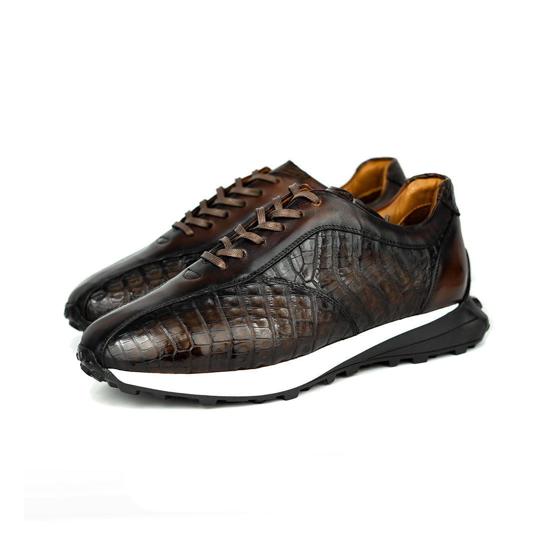 BROWN DEMIAN SNEAKER