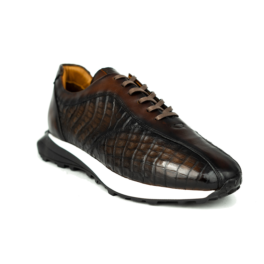 BROWN DEMIAN SNEAKER