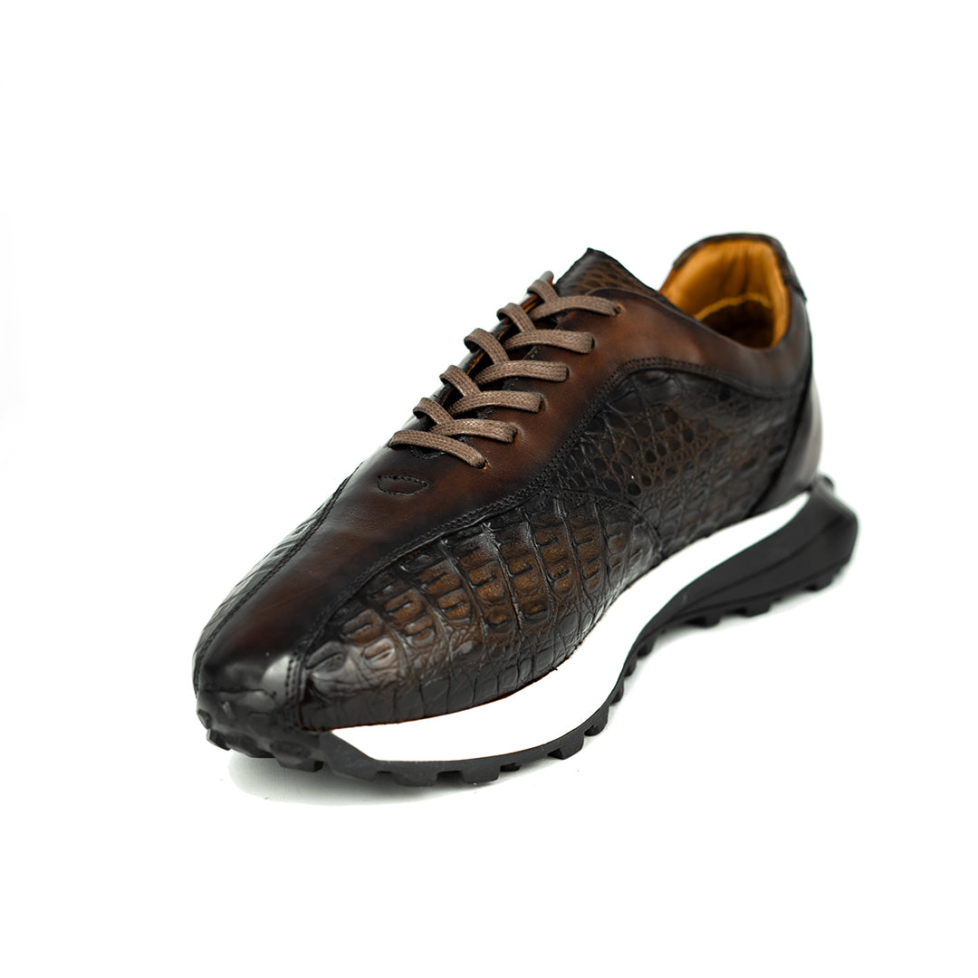 BROWN DEMIAN SNEAKER