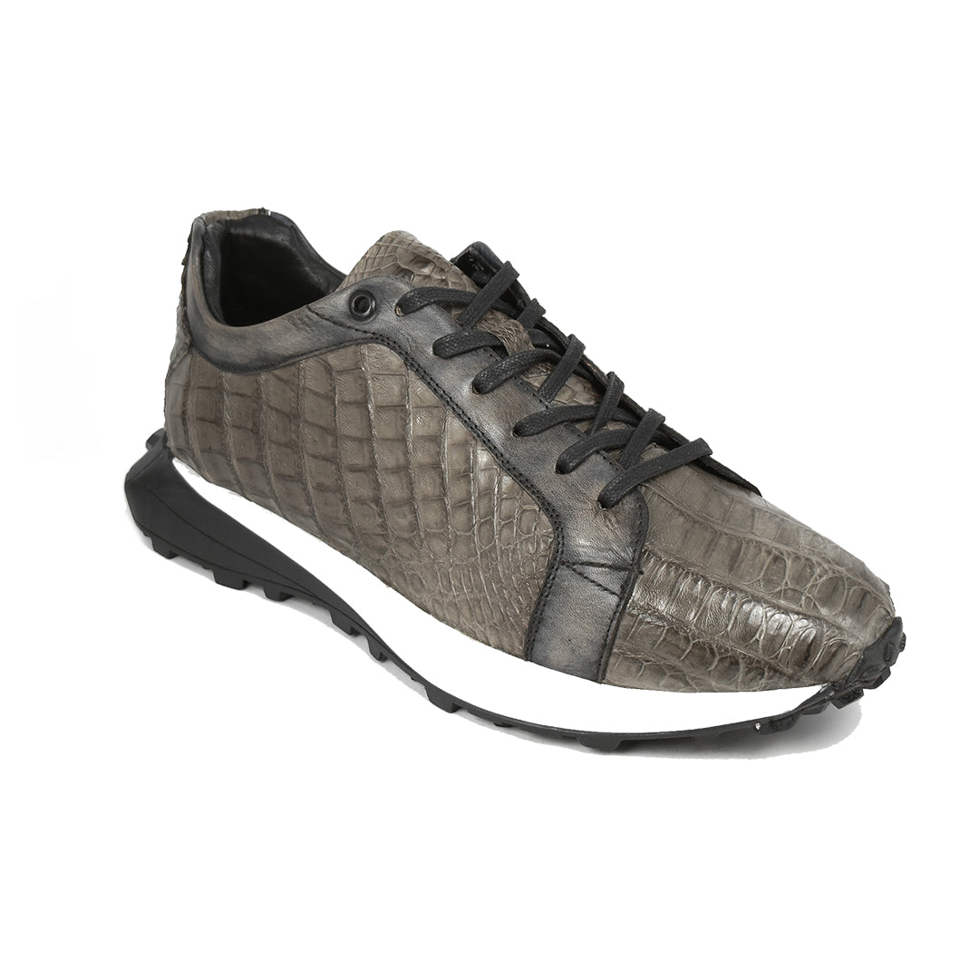 GREY CROCO JULES SNEAKER