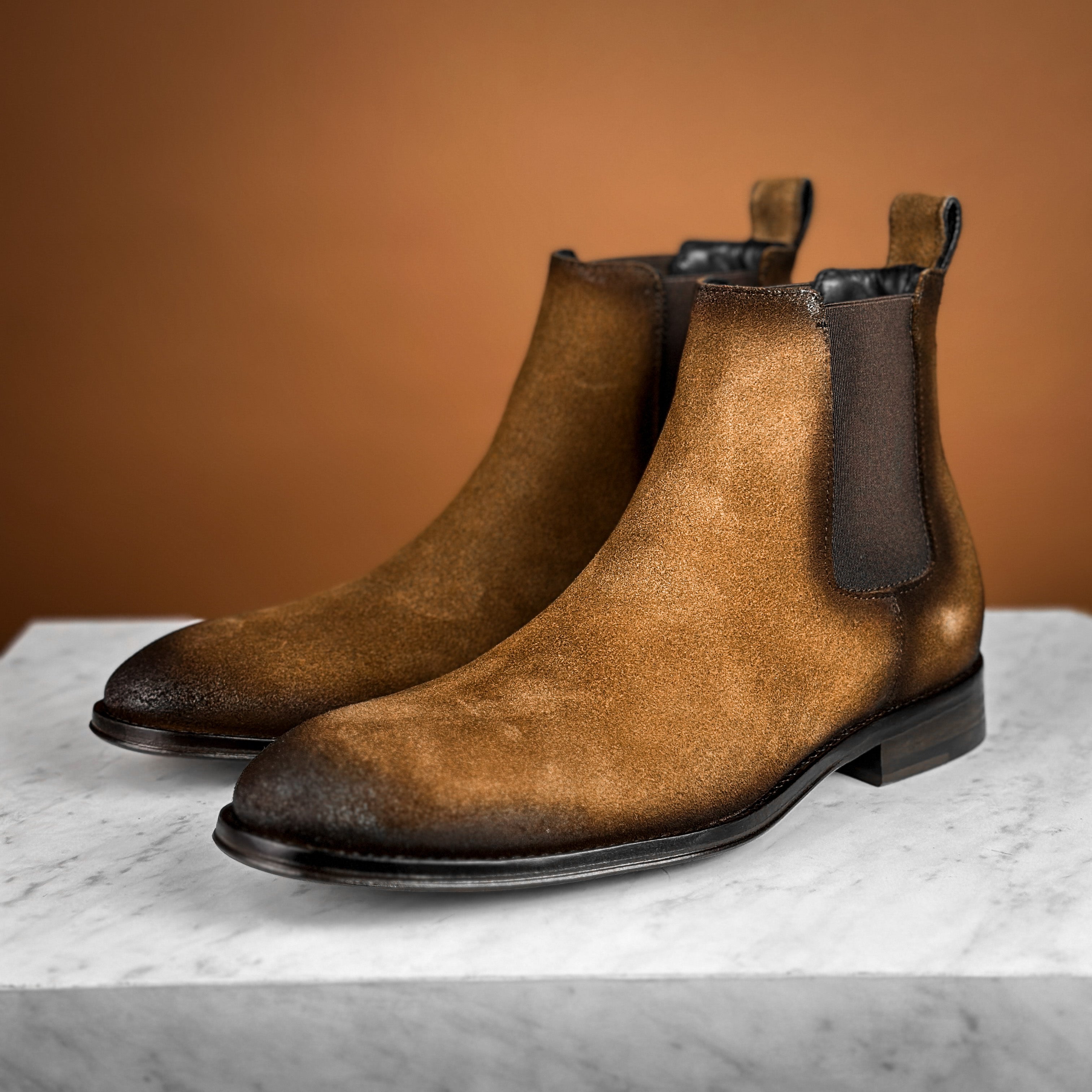 BROWN SUEDE SAMUEL CHELSEA