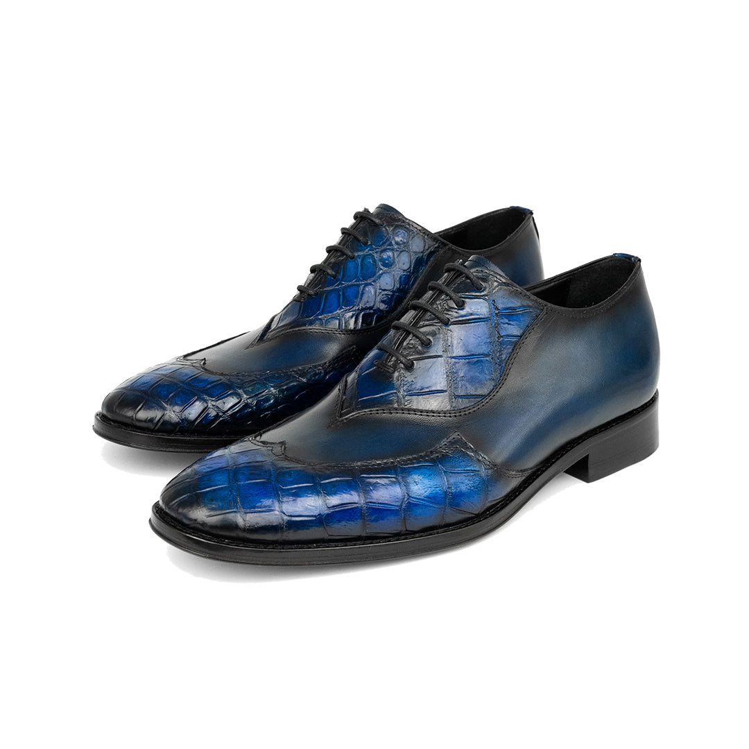 BLUE CROCO &amp; LEATHER DORIAN 