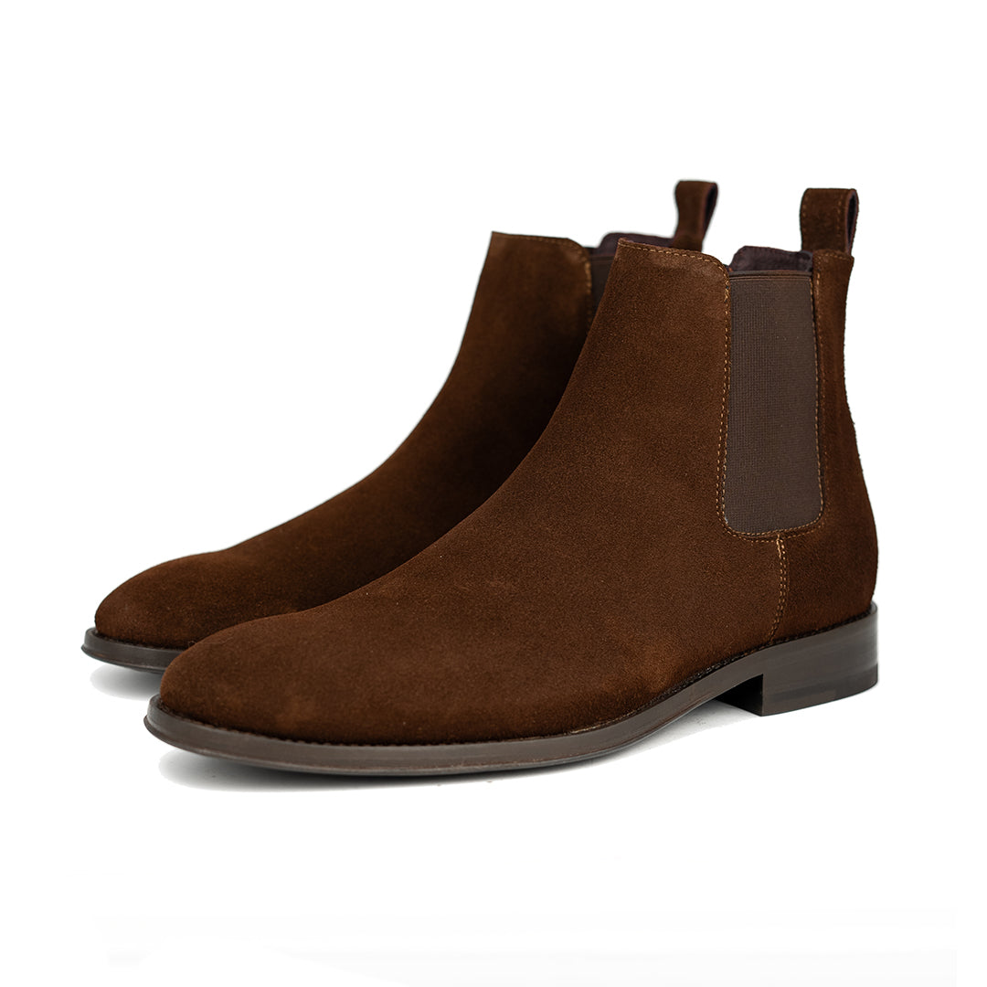 DARK BROWN SUEDE SAMUEL