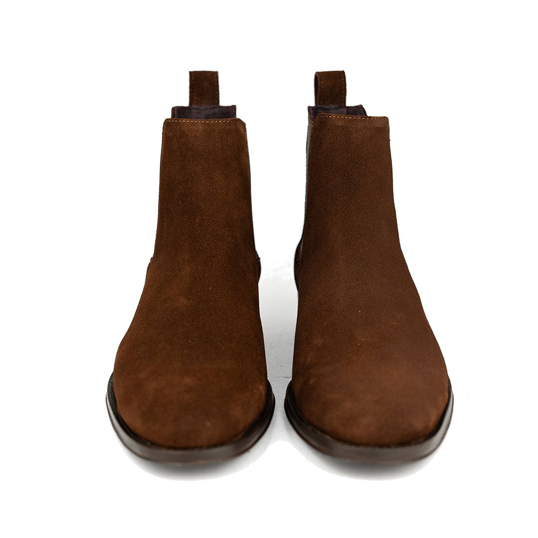 DARK BROWN SUEDE SAMUEL