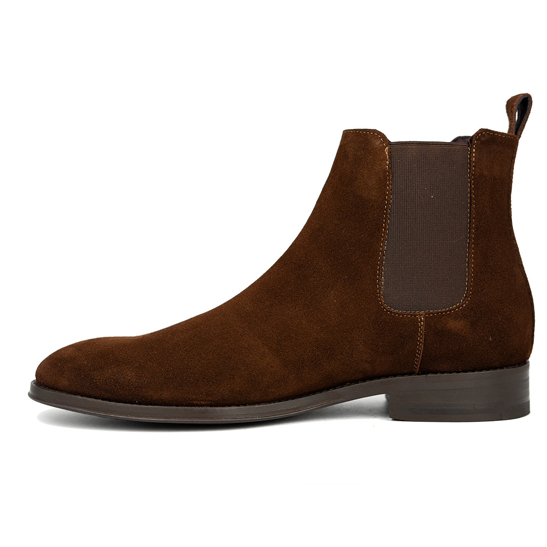 DARK BROWN SUEDE SAMUEL