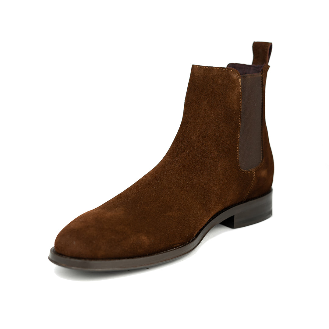 DARK BROWN SUEDE SAMUEL